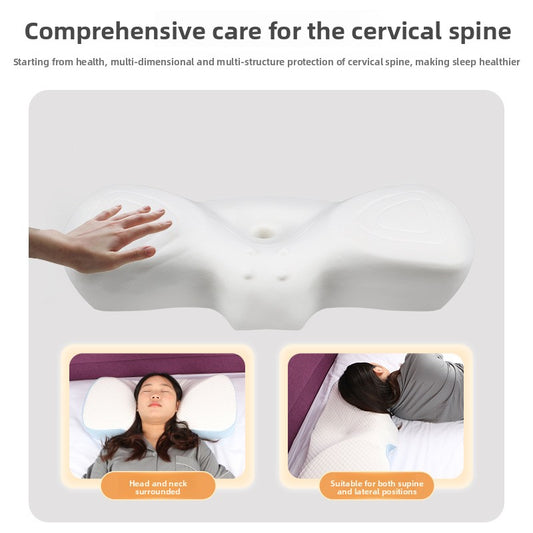 Buy Butterfly Cervical Memory Foam Pillow for Neck Support Daily Vendula care 2