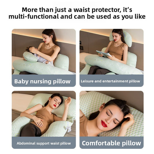 Buy Ergonomic Maternity Support Pillow for Side Sleeping Comfort Vendula Care 2