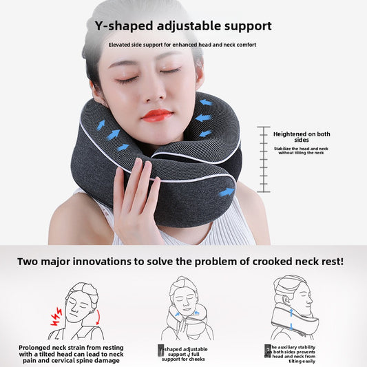 Buy Memory Foam U-Shape Neck Pillow with Storage Box Vendula care 2