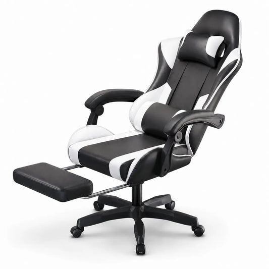 Ergonomic PU Leather Swivel Gaming Chair for Home, Office Vendula Care (2)