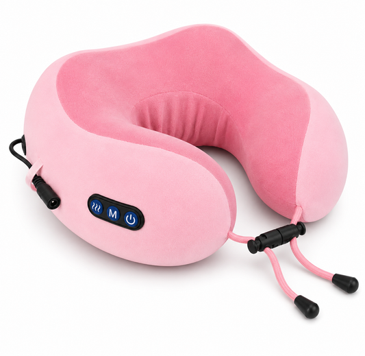 Heated U-Shape Neck Massager Pillow for Pain & Stress Relief VendulaCare02