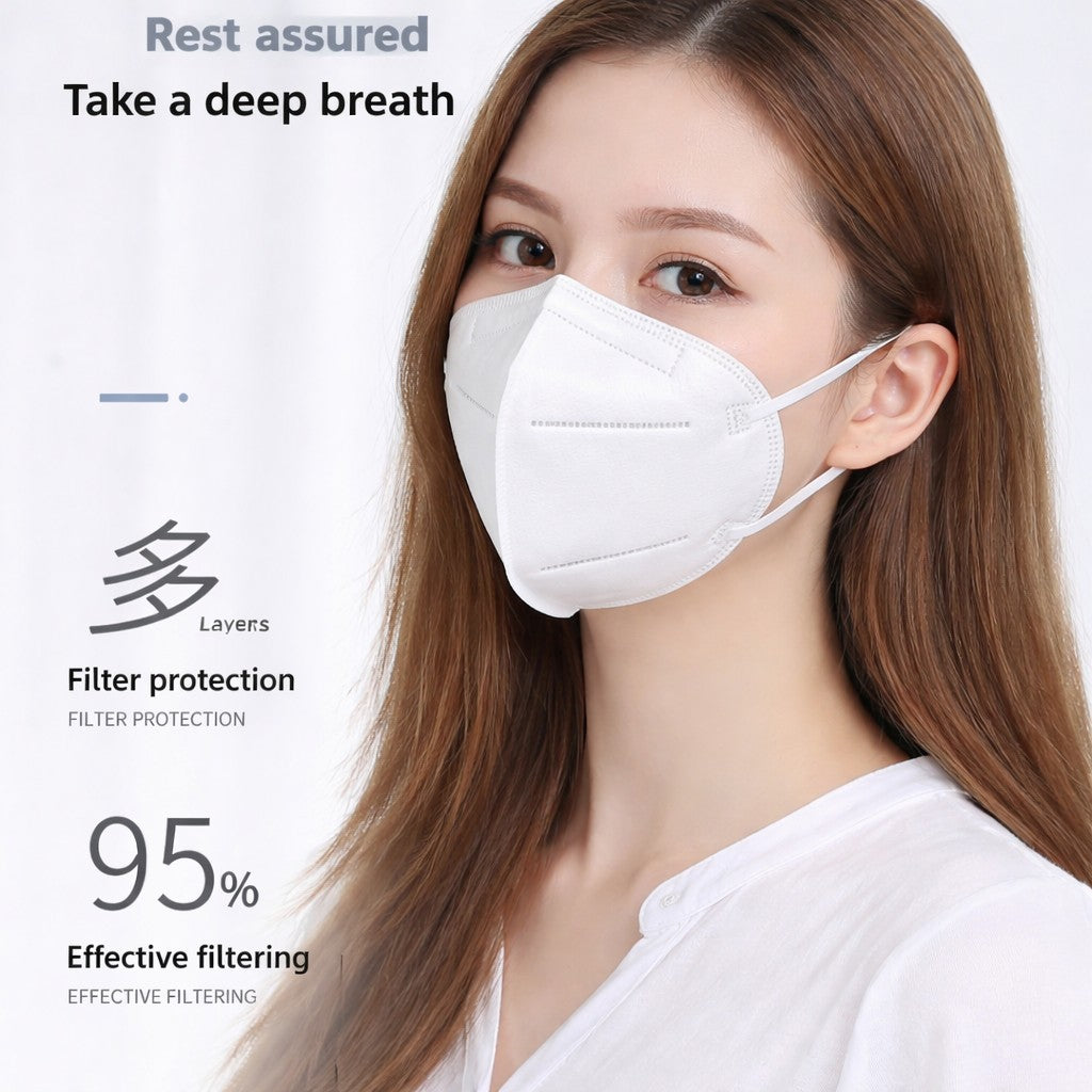 KN95 Protective Mask with Breathing Valve for Easy Airflow Vendula Care 10
