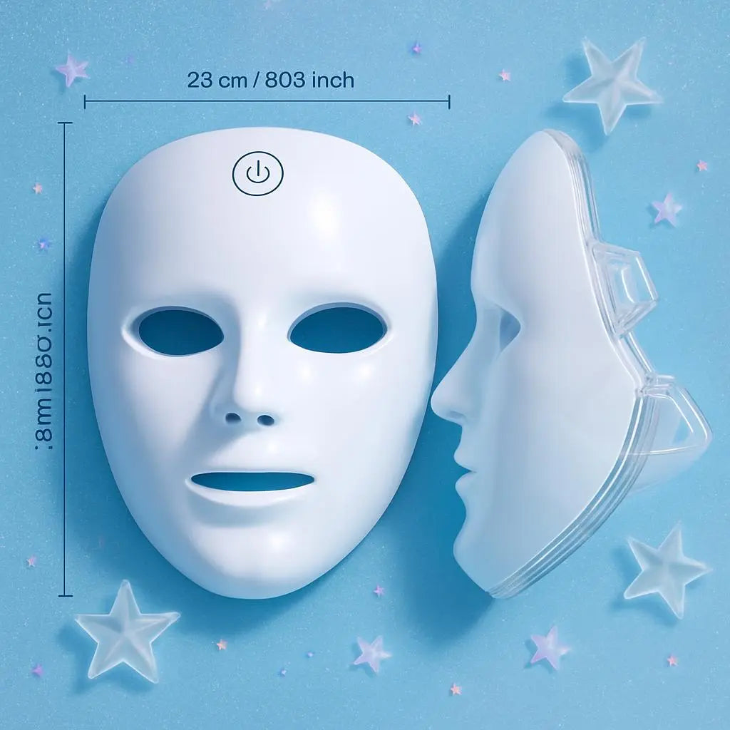 LED Light Therapy Beauty Mask for Facial Skin Care at Home Vendula Care 7