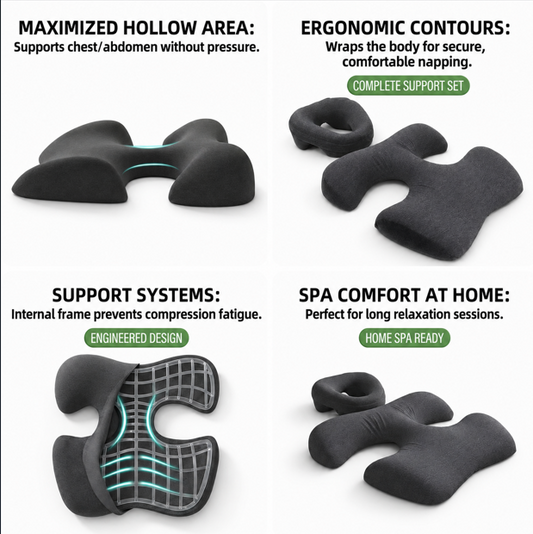 Massage Pillows Set for Neck, Back & Shoulder Pain Relief Vendula Care 13