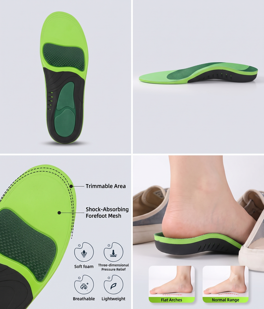 Orthopedic Arch Support Insoles for Walking and Standing Vendula Care 01