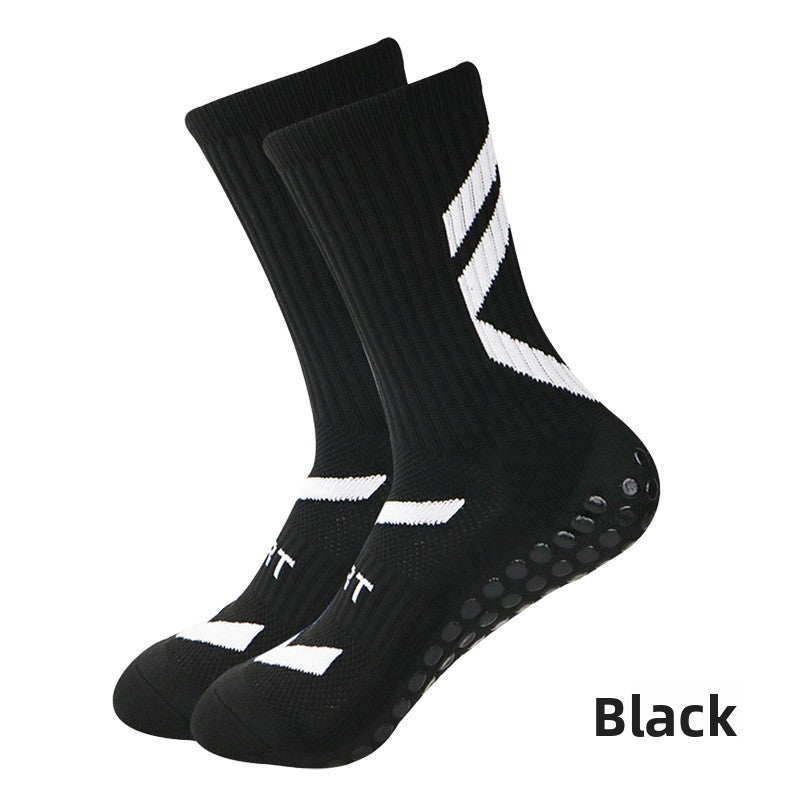Silicone Non Slip Soccer Socks for Sports Grip Comfort Fit