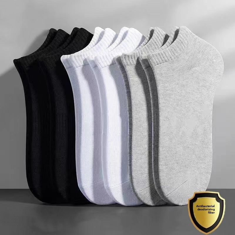 Cotton Sports Socks Moisture Wicking Breathable Comfort Fit