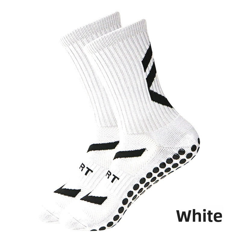 Silicone Non Slip Soccer Socks for Sports Grip Comfort Fit