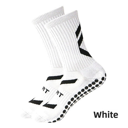 Silicone Non Slip Soccer Socks for Sports Grip Comfort Fit