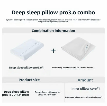 Ergonomic Memory Foam Support Pillow for Daily Comfort