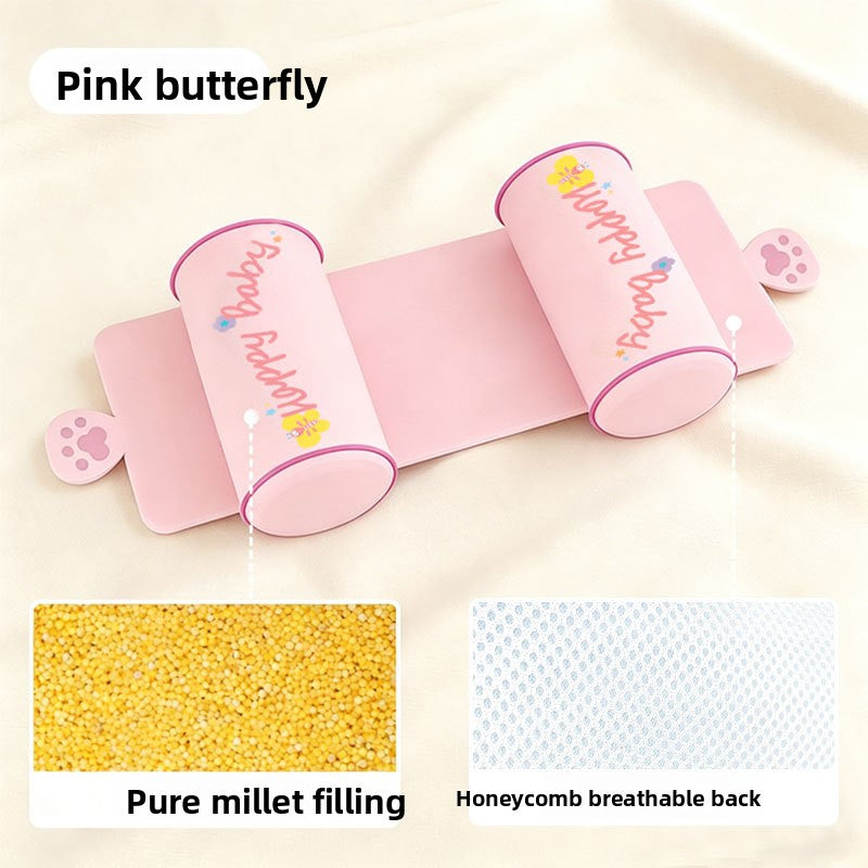 Infant Head Shaping Pillow for Gentle Baby Head Support Daily