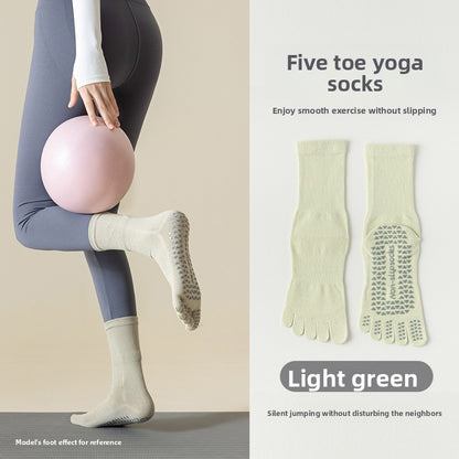 Non Slip Yoga Five Toe Socks for Better Grip Comfort Fit