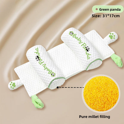 Infant Head Shaping Pillow for Gentle Baby Head Support Daily