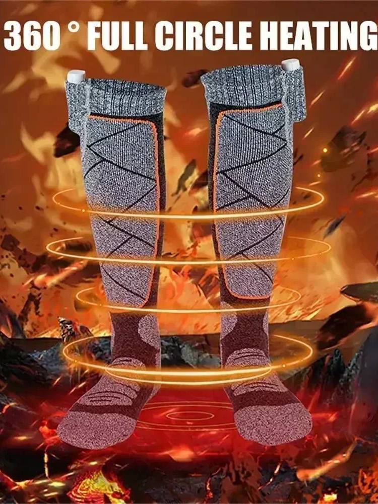 Electric Heated Thermal Socks 4