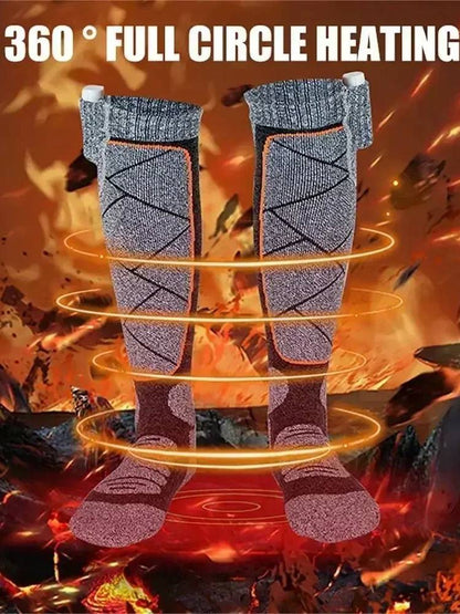 Electric Heated Thermal Socks 4