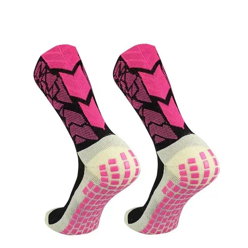 Football Socks Mid Tube Camouflage Anti Slip Sports Socks