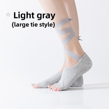 Five Toe Non Slip Yoga Socks for Better Grip Comfort Fit