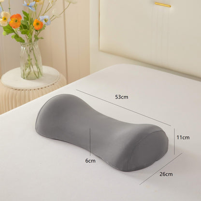 Memory Foam Lumbar Support Pillow for Sleeping Comfort Daily