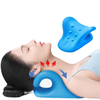 C-Shaped Cervical Massage Traction Neck Support Pillow Today