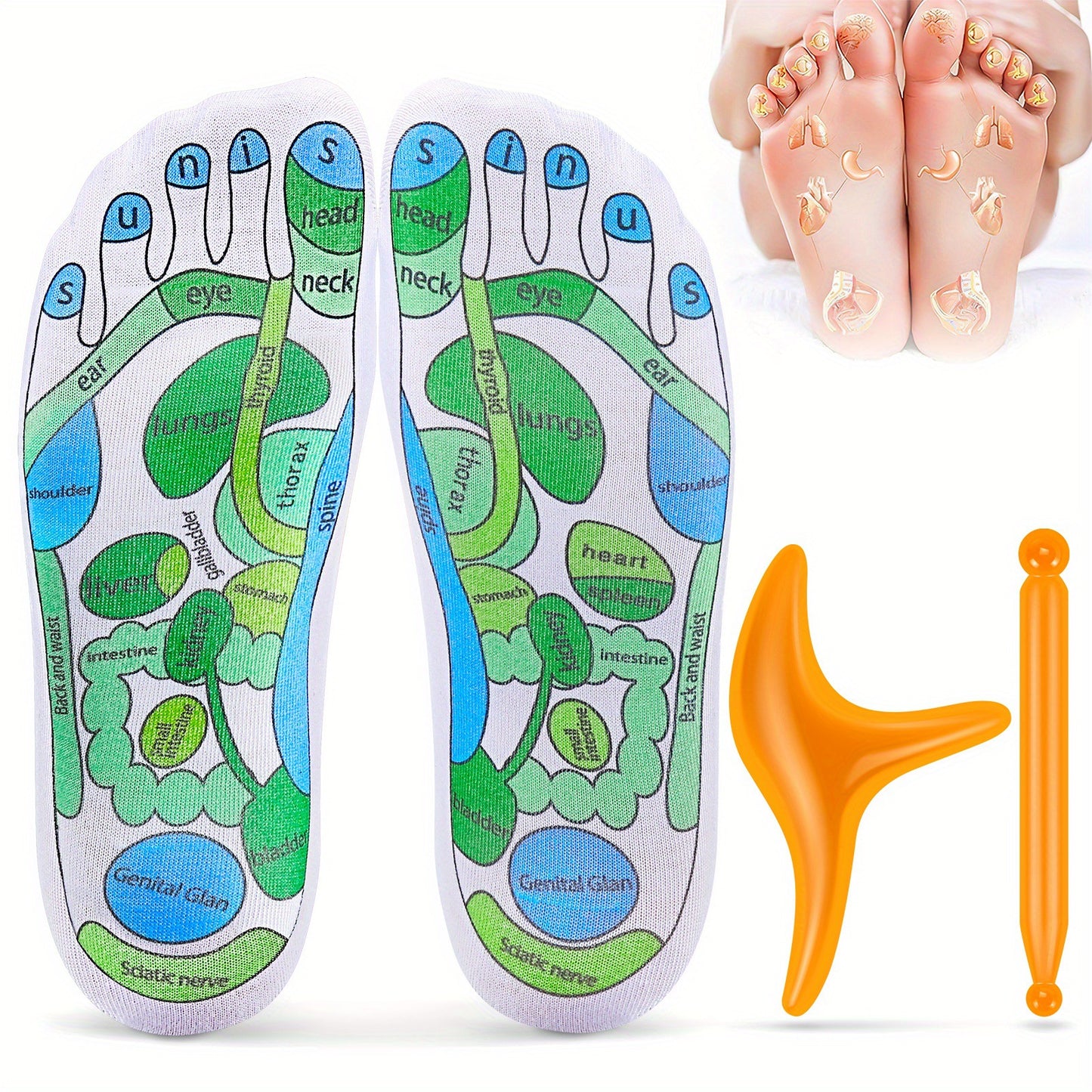 Reflexology Socks Set 5