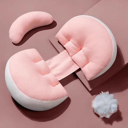 U-Shaped Maternity Pillow for Side Sleeping Support 1