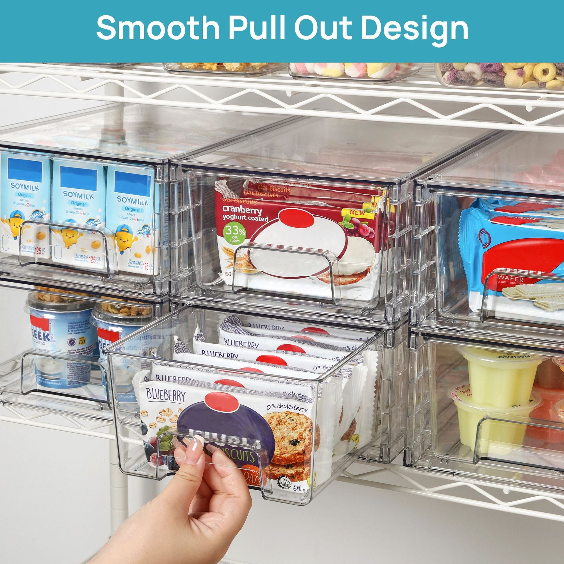 Detachable Transparent Storage Box 3