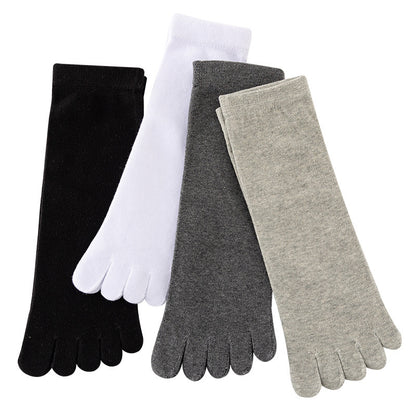 Mens Five Toe Breathable Sports Socks for Daily Comfort Fits