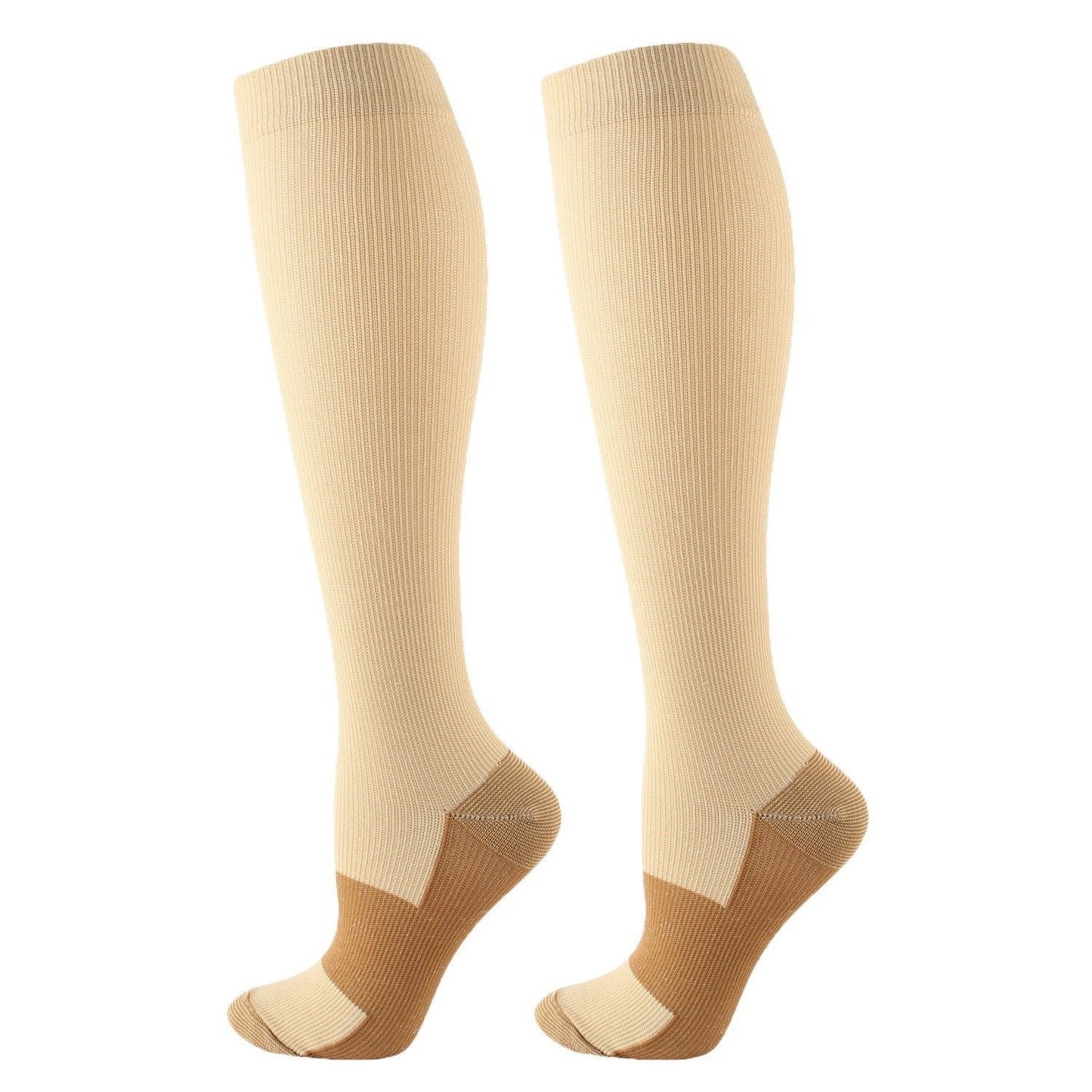 Open Toe Compression Socks Elastic Sports Socks Men Women
