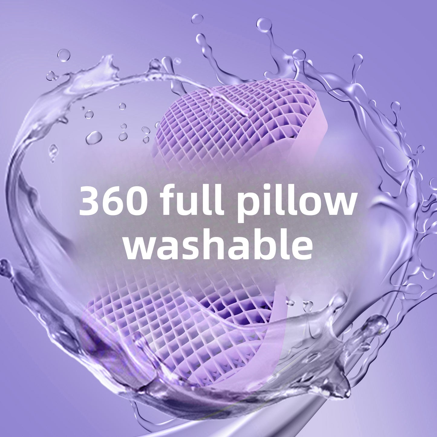 Ergonomic Breathable Cervical Support Pillow for Neck Pain