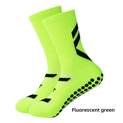 Silicone Non Slip Soccer Socks for Sports Grip Comfort Fit