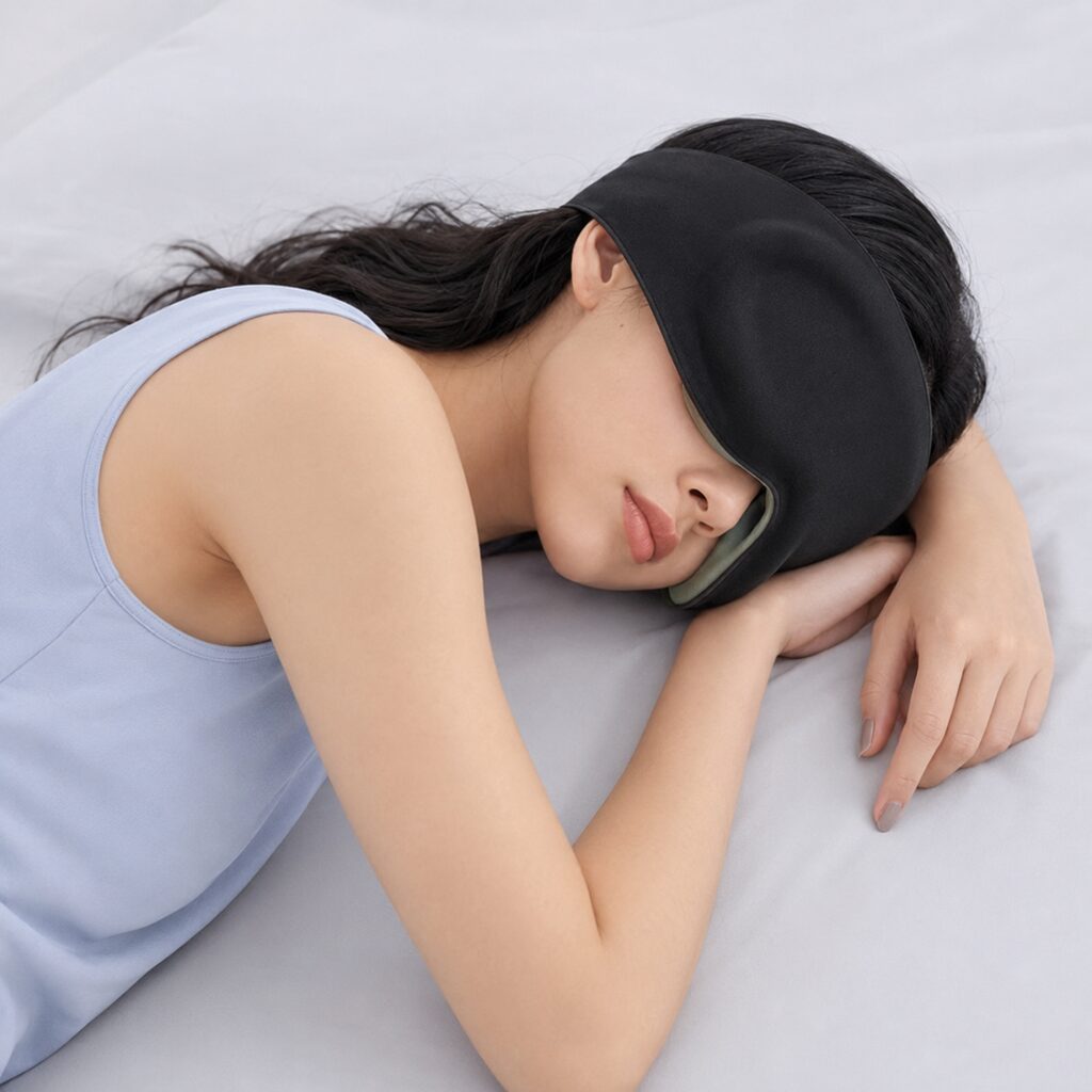 3D Blackout Sleep Eye Mask with Zero Eye Pressure Design vendula Care 4
