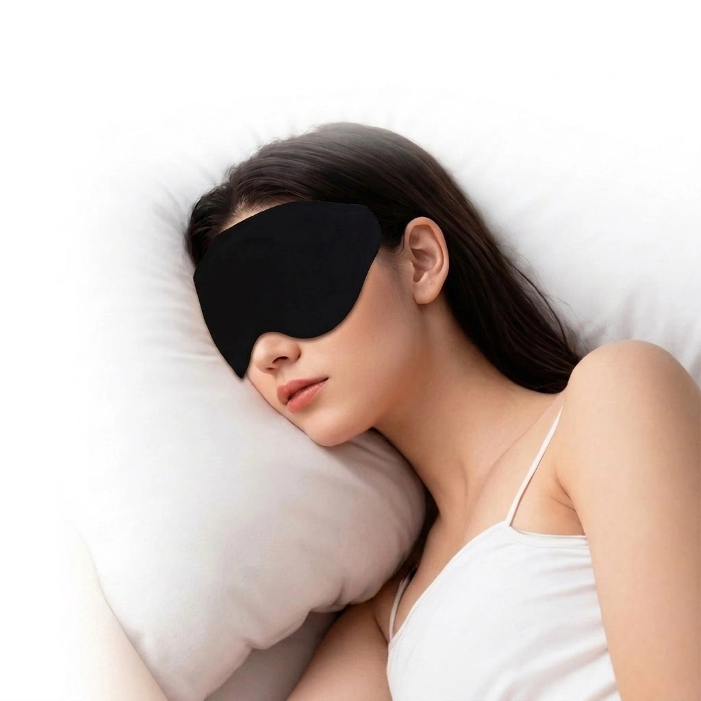 3D Contoured Sleep Eye Mask for Total Blackout & Comfort Vendula Care (6)