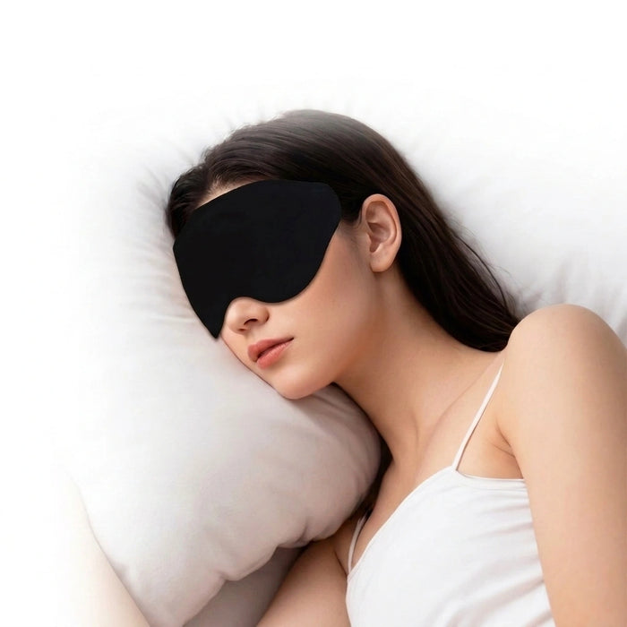 3D Contoured Sleep Eye Mask for Total Blackout & Comfort