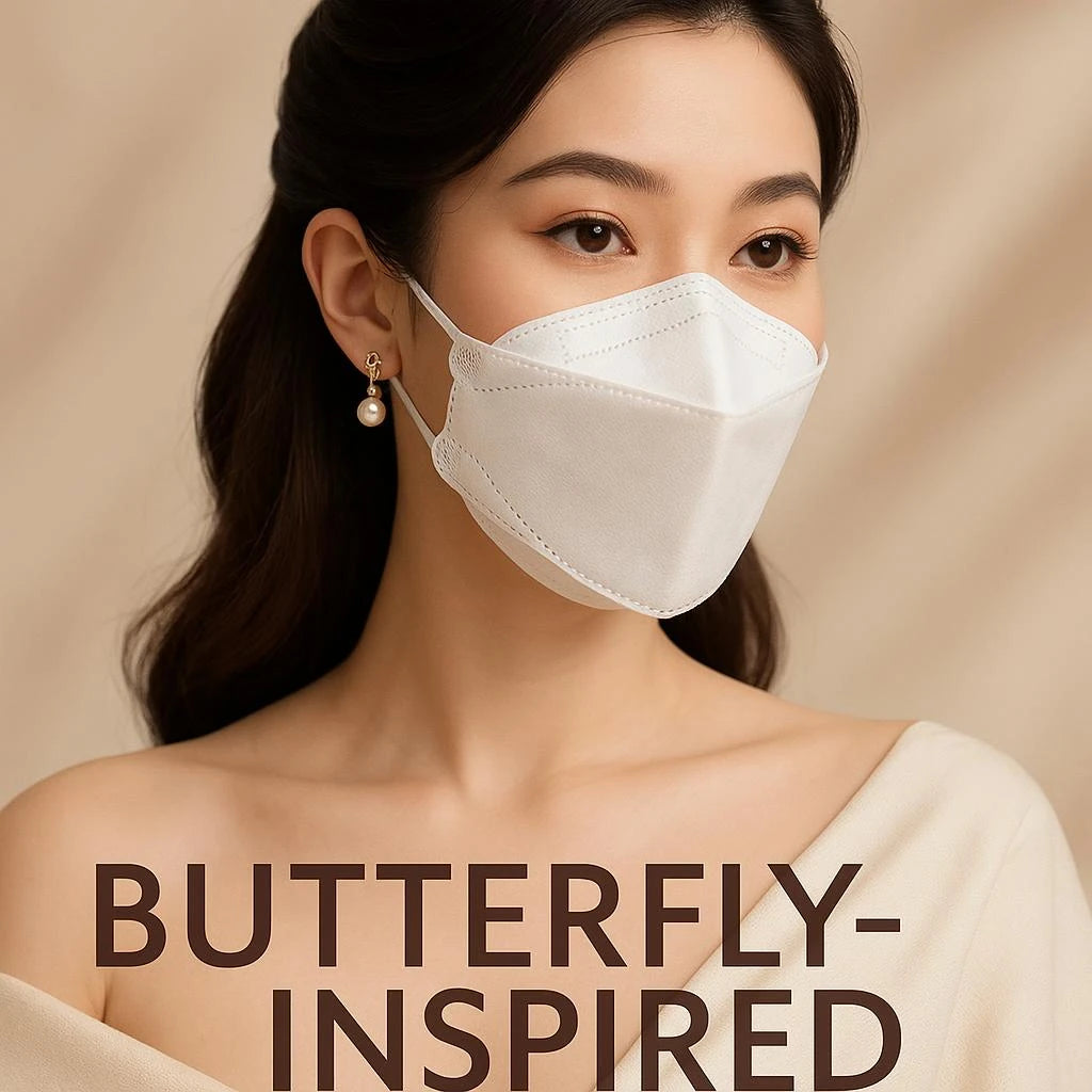 3D Fish Shape KN95 Face Mask for Adults, Soft & Breathable Vendula Care 6