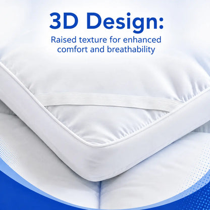 3D Mattress Pad with Polyester Filling for Extra Comfort Vendula Care 06