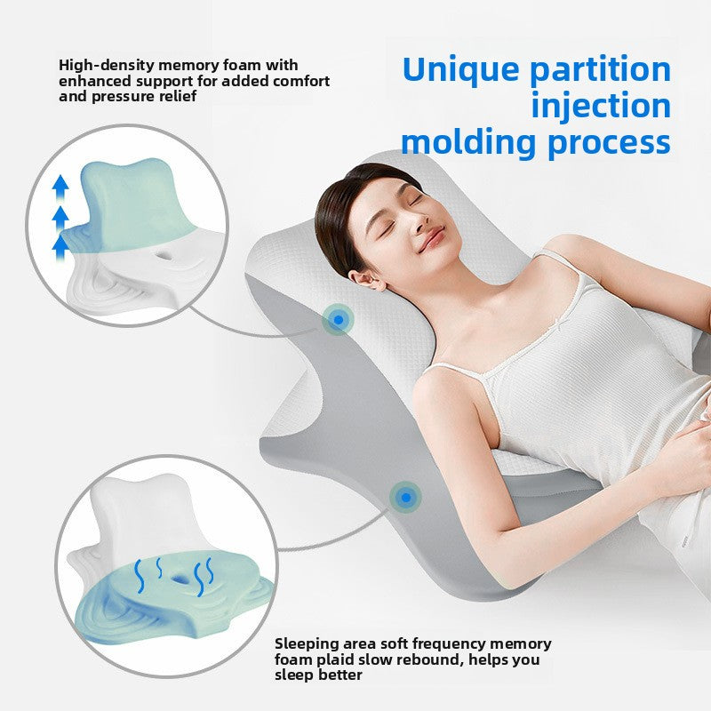 Ergonomic Memory Foam Cervical Pillow for Better Sleep Rest
