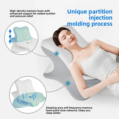 Ergonomic Memory Foam Cervical Pillow for Better Sleep Rest