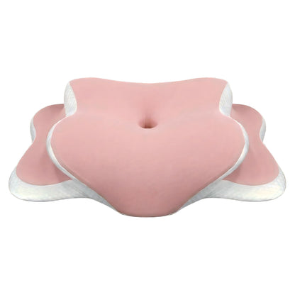 Ergonomic Memory Foam Neck Pillow for Sleep & Travel Comfort