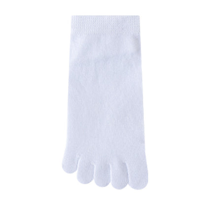 Women's Breathable Cotton Five Toe Socks for Comfort Fit
