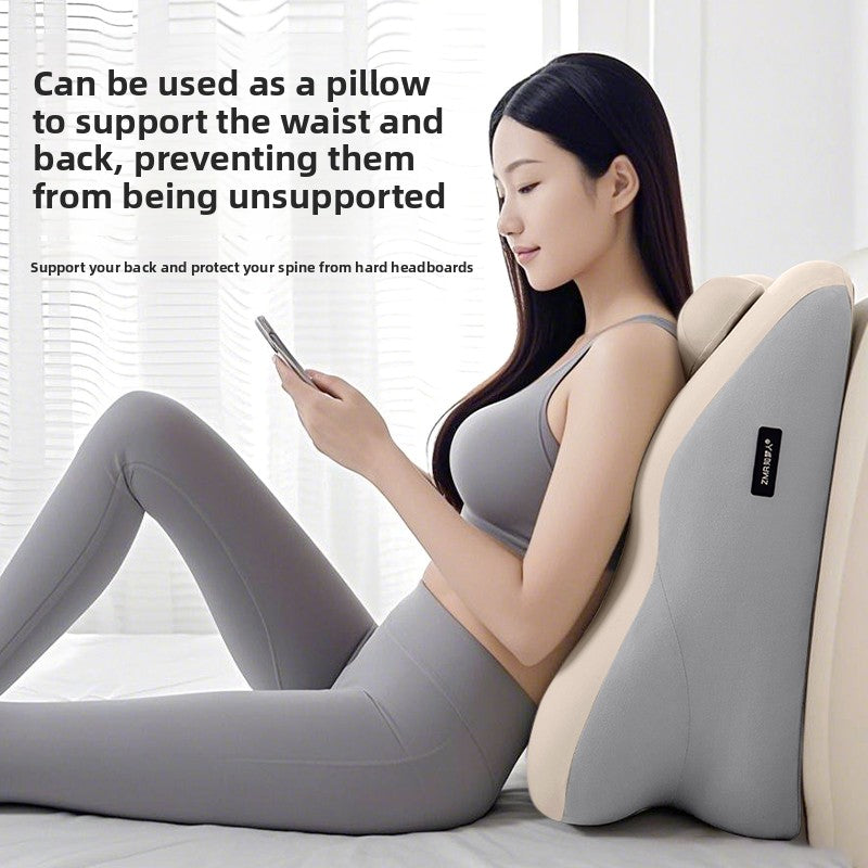Memory Foam Cervical Pillow with Heat Massage for Neck Care