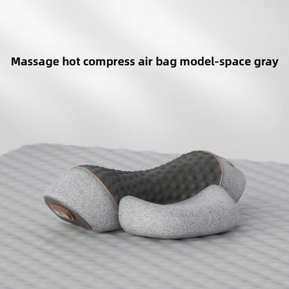 Multifunctional Memory Foam Cervical Pillow with Heat Massage