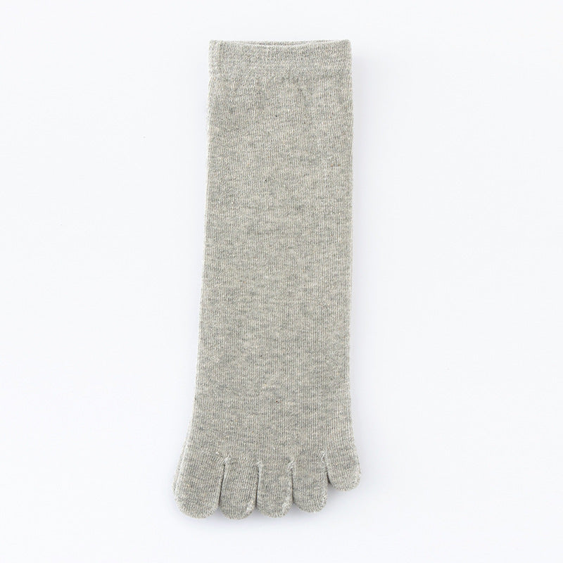 Mens Five Toe Breathable Sports Socks for Daily Comfort Fits