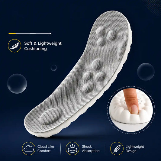 4D Cloud Insoles with Soft, Squishy Feel for All-Day Comfort Vendula Care 1