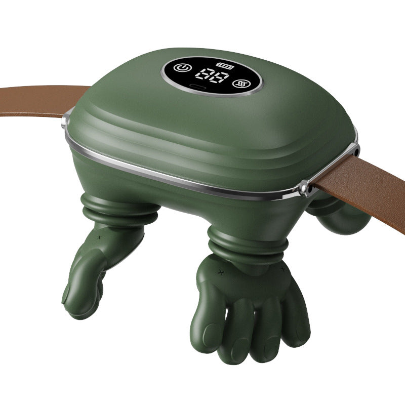 Heating Kneading Massage Pillow with Ergonomic Support