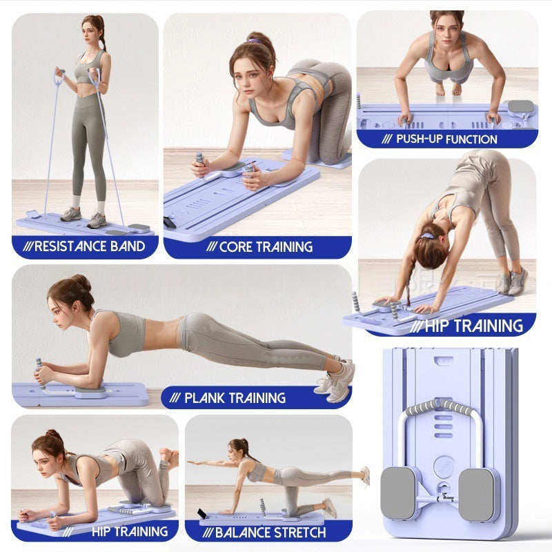 Foldable 4-in-1 Fitness Abdominal Board with Accessories 2
