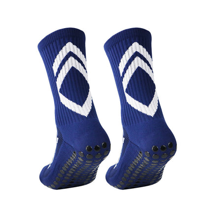 Silicone Non Slip Soccer Socks for Sports Grip Comfort Fit