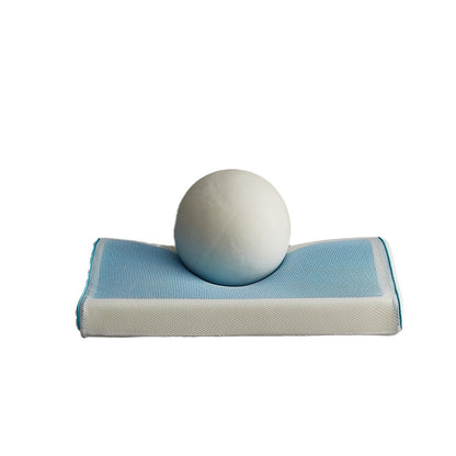 Memory Foam Neck Pillow with Cooling Gel for Neck Support