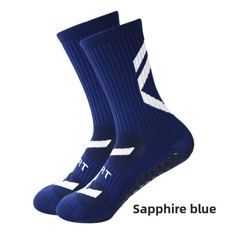 Silicone Non Slip Soccer Socks for Sports Grip Comfort Fit