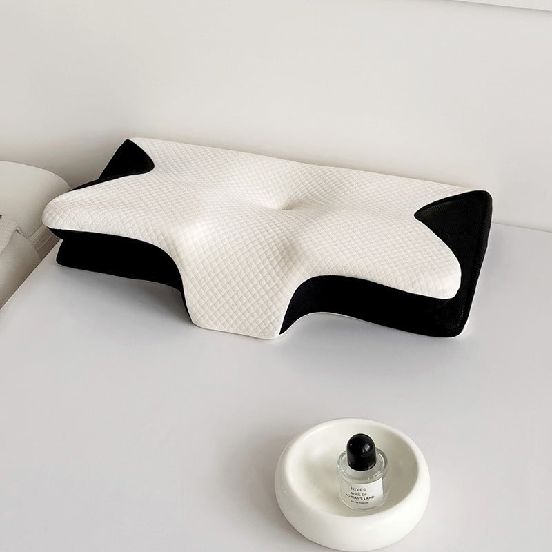 Butterfly Shape Memory Foam Cervical Pillow for Neck Support