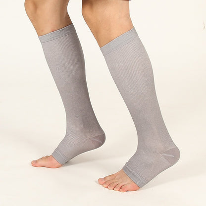 Open Toe Compression Socks Elastic Sports Socks Men Women